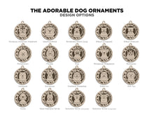 Load image into Gallery viewer, Adorable Dog Christmas Ornament (50 breeds to choose from!)
