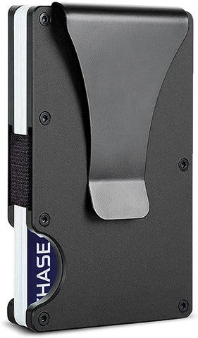 Black Minimalist Aluminum Wallet