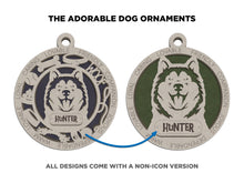 Load image into Gallery viewer, Adorable Dog Christmas Ornament (50 breeds to choose from!)
