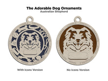 Load image into Gallery viewer, Adorable Dog Christmas Ornament (50 breeds to choose from!)
