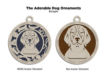 Load image into Gallery viewer, Adorable Dog Christmas Ornament (50 breeds to choose from!)
