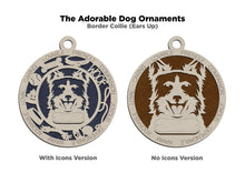 Load image into Gallery viewer, Adorable Dog Christmas Ornament (50 breeds to choose from!)
