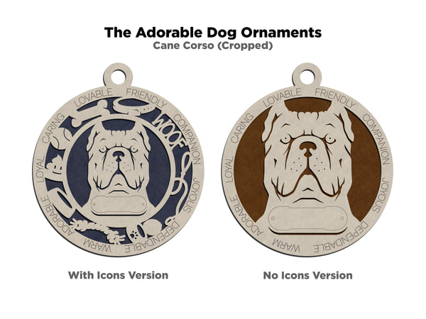 Adorable Dog Christmas Ornament (50 breeds to choose from!)