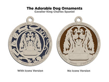 Load image into Gallery viewer, Adorable Dog Christmas Ornament (50 breeds to choose from!)
