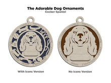 Load image into Gallery viewer, Adorable Dog Christmas Ornament (50 breeds to choose from!)
