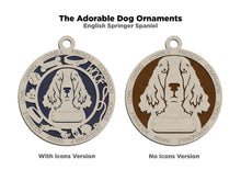 Load image into Gallery viewer, Adorable Dog Christmas Ornament (50 breeds to choose from!)
