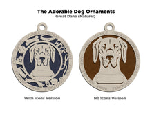 Load image into Gallery viewer, Adorable Dog Christmas Ornament (50 breeds to choose from!)
