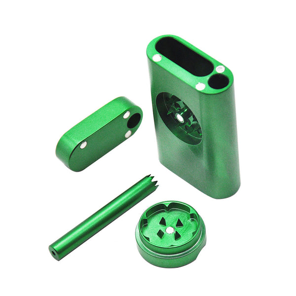 Engraved Aluminum Dugout Case with Grinder and Pinch Hitter