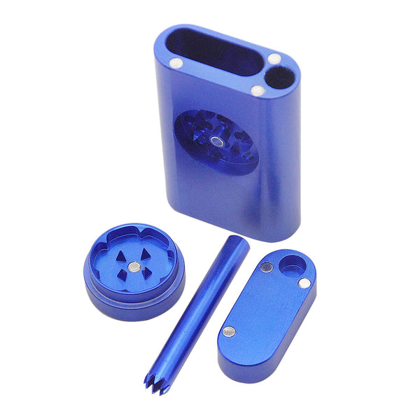 Engraved Aluminum Dugout Case with Grinder and Pinch Hitter
