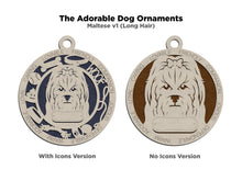 Load image into Gallery viewer, Adorable Dog Christmas Ornament (50 breeds to choose from!)
