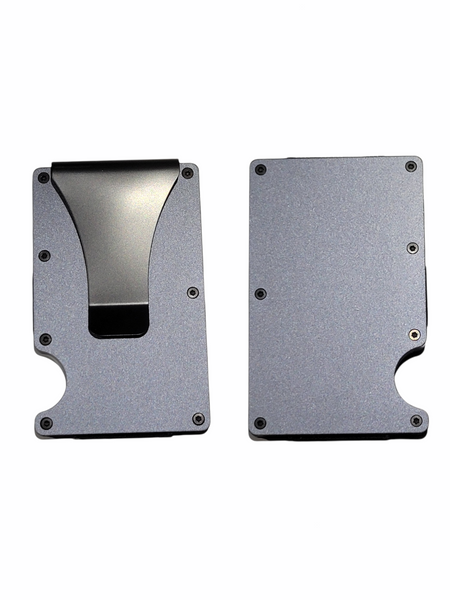 Black Minimalist Aluminum Wallet