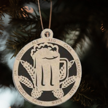 Load image into Gallery viewer, Beer Christmas Ornament
