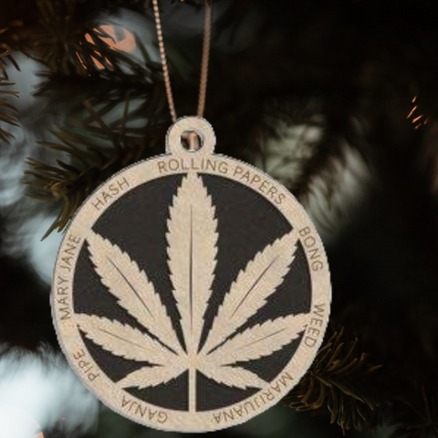 420 Christmas Ornament