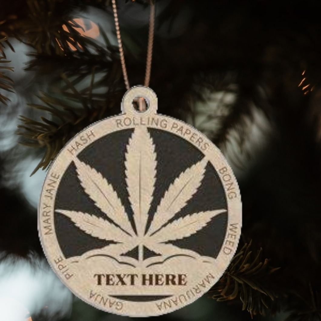 420 Christmas Ornament