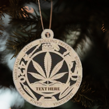 Load image into Gallery viewer, 420 Christmas Ornament
