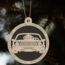 Load image into Gallery viewer, Muscle Car Christmas Ornament
