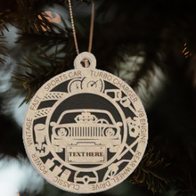 Load image into Gallery viewer, Muscle Car Christmas Ornament
