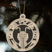 Load image into Gallery viewer, Motorcycle Christmas Ornament
