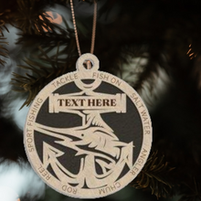 Load image into Gallery viewer, Saltwater fishing ornament
