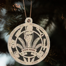 Load image into Gallery viewer, Beer Christmas Ornament
