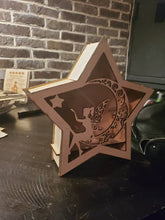 Load image into Gallery viewer, 3d fairy led lit shadow box
