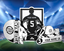 Load image into Gallery viewer, Personalized Sports player LED picture frame
