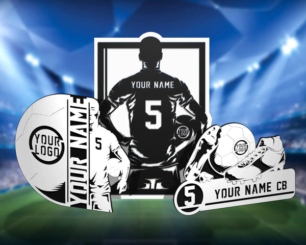 Personalized Sports player LED picture frame