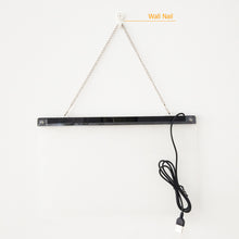 Load image into Gallery viewer, LED Edge Lit Sign Hanging Blank Acrylic Sign (2 pack)
